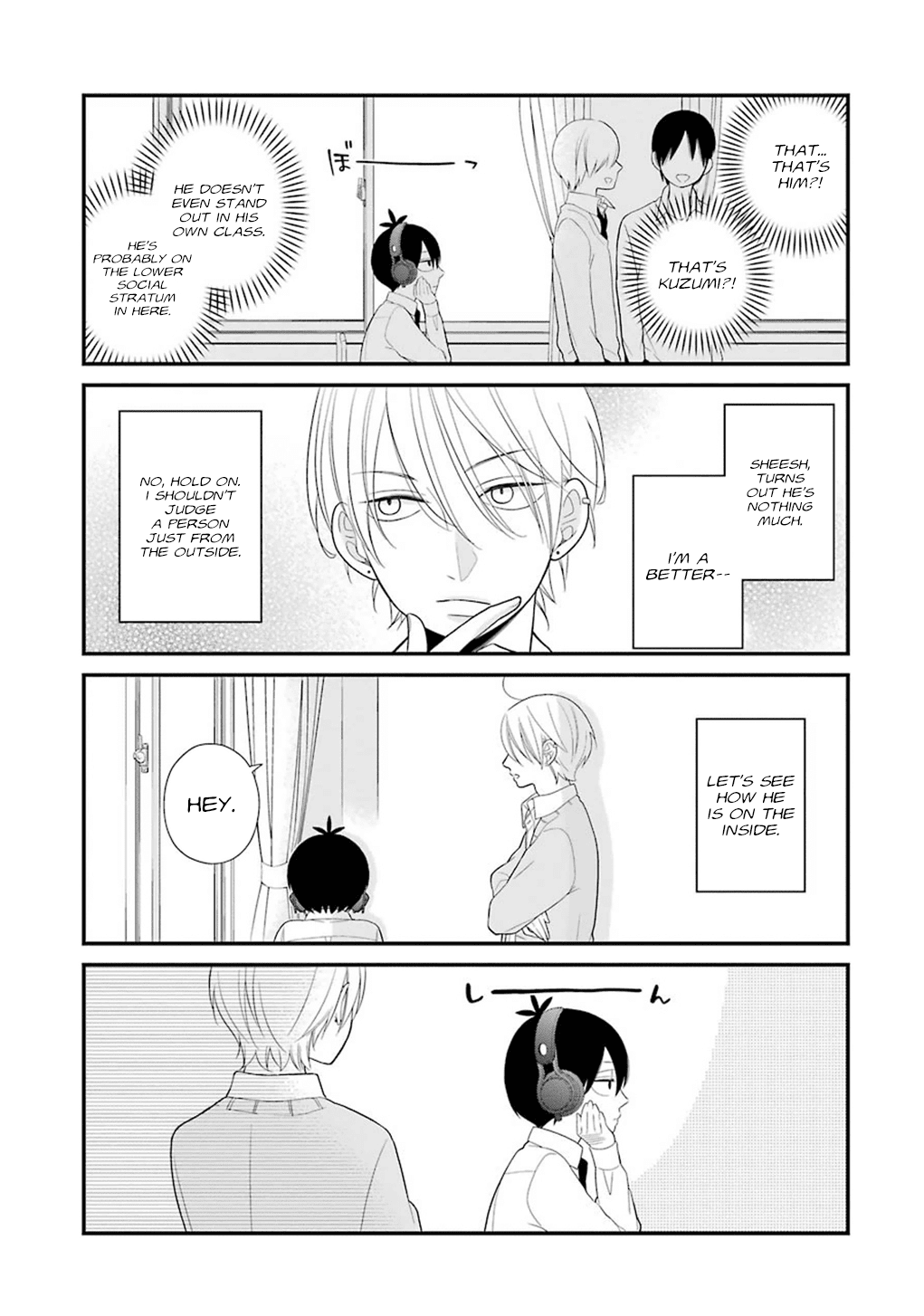Kuzumi-kun, Kuuki Yometemasu ka? Chapter 7 page 5 - Chapter 7: That Guy MIsaki Tooru