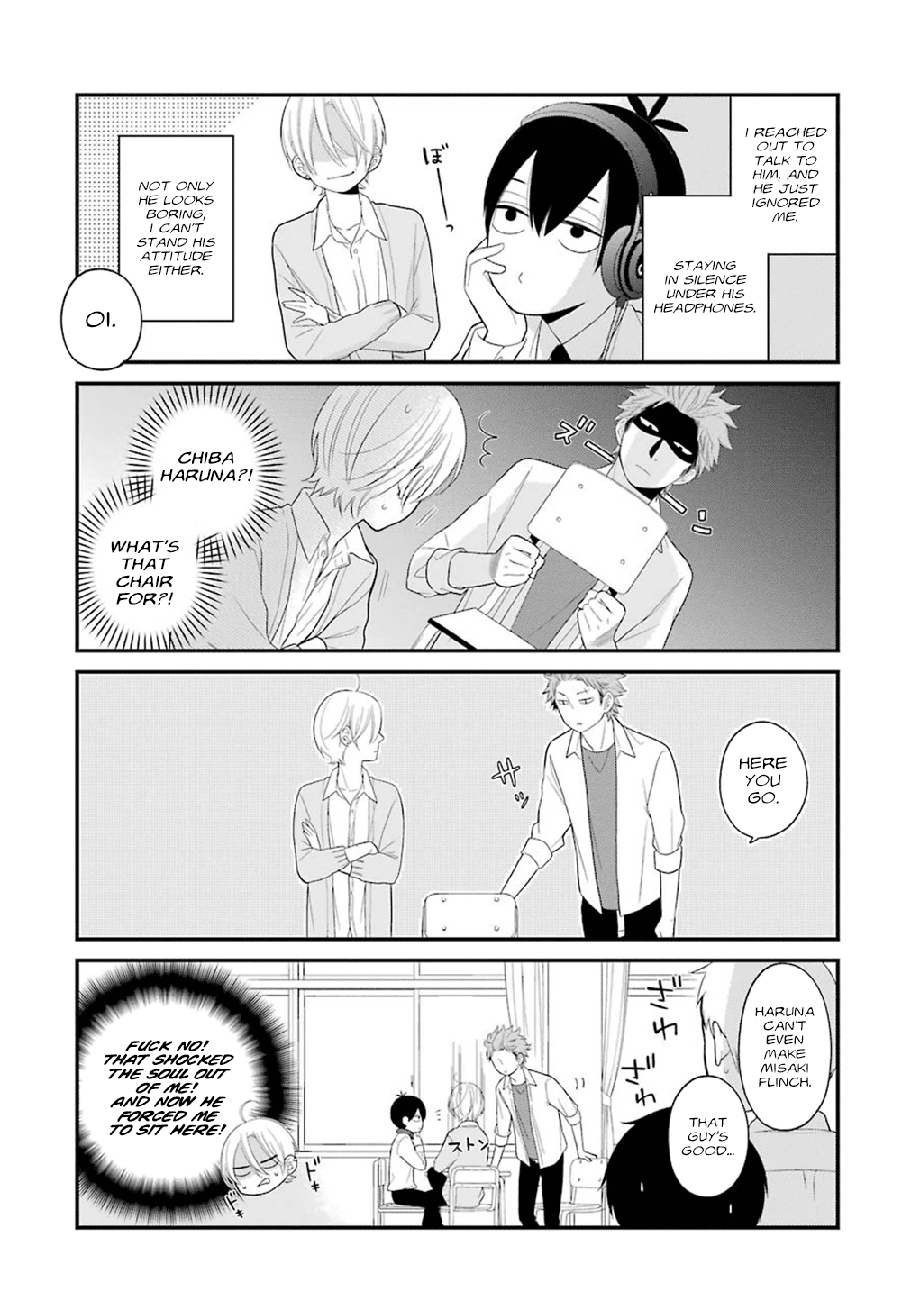 Kuzumi-kun, Kuuki Yometemasu ka? Chapter 7 page 6 - Chapter 7: That Guy MIsaki Tooru