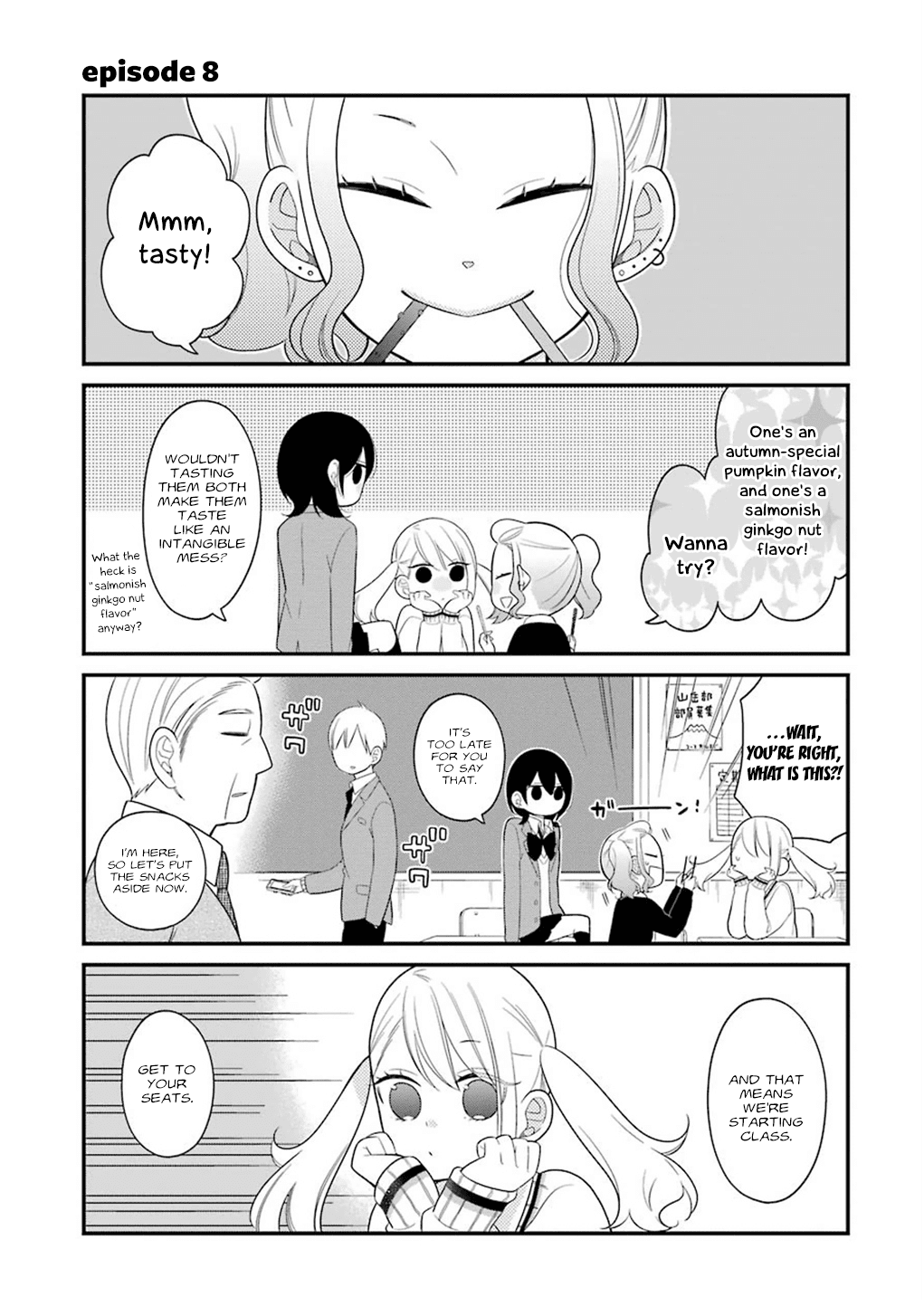 Kuzumi-kun, Kuuki Yometemasu ka? Chapter 8 page 1 - Chapter 8: A Classroom Without You