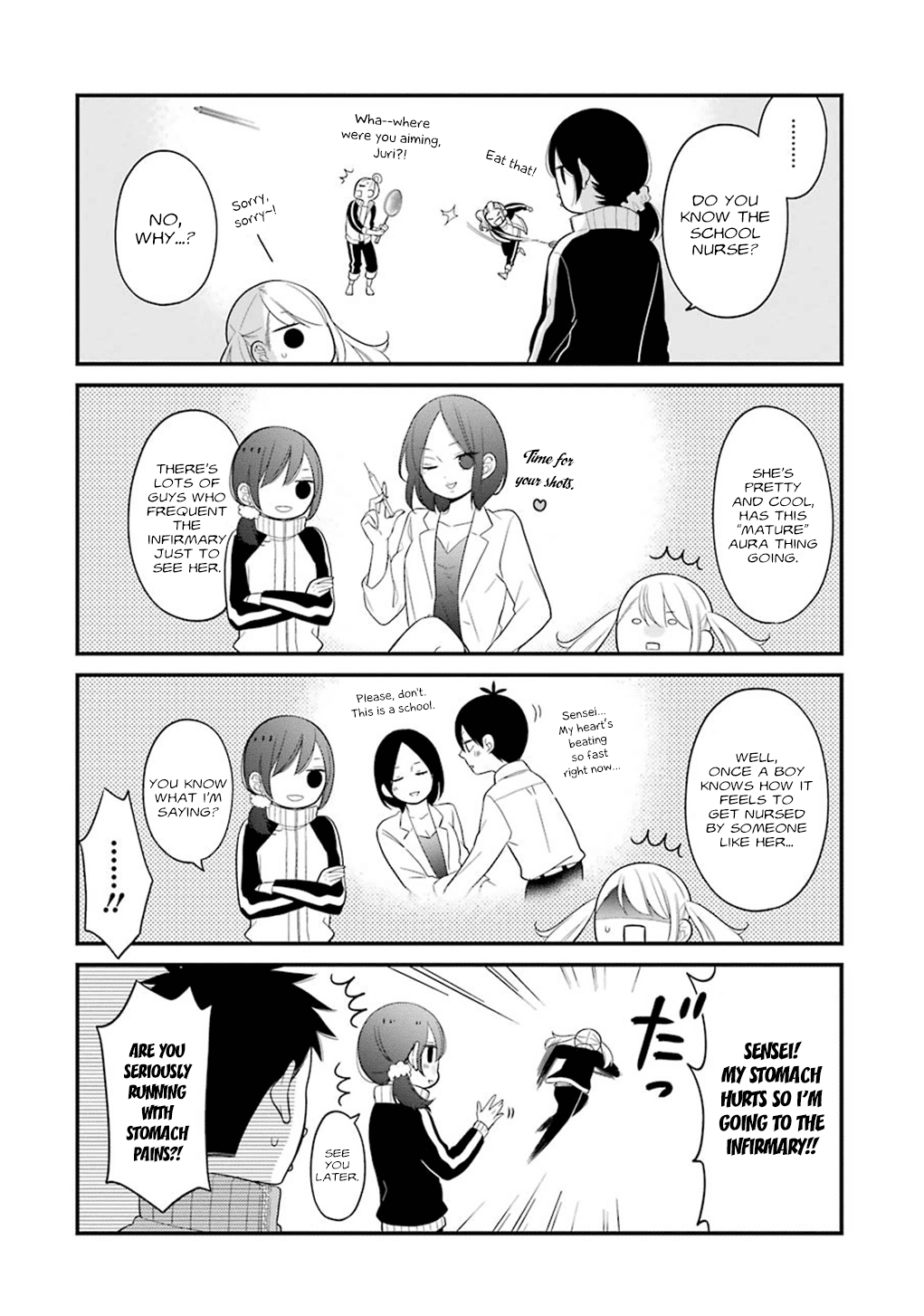 Kuzumi-kun, Kuuki Yometemasu ka? Chapter 8 page 12 - Chapter 8: A Classroom Without You