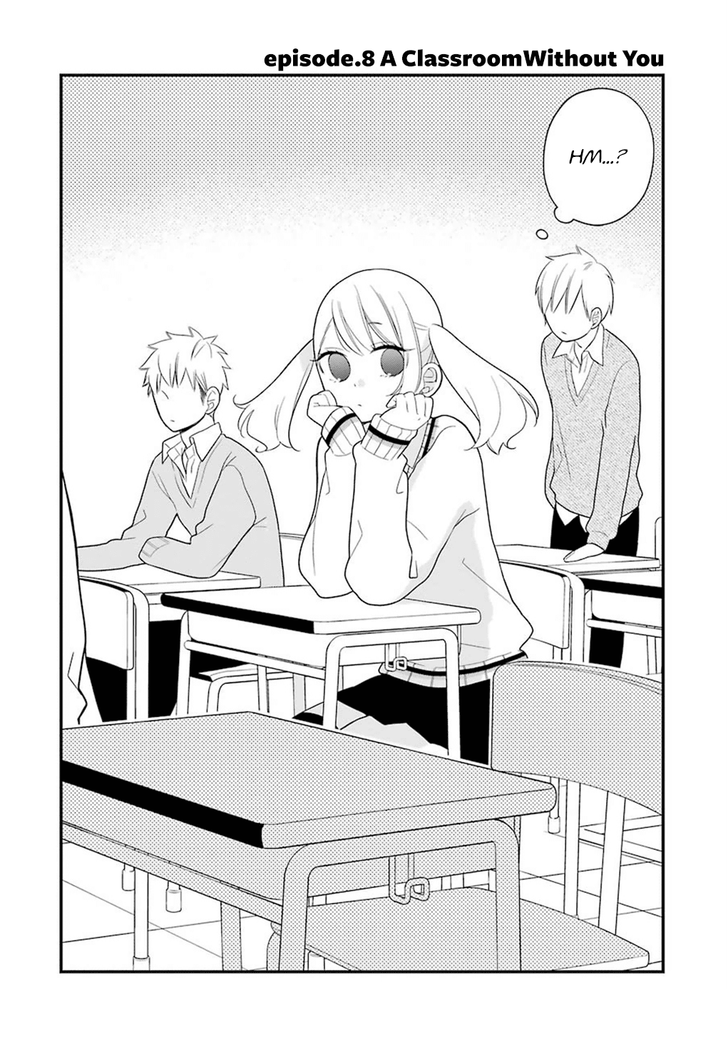 Kuzumi-kun, Kuuki Yometemasu ka? Chapter 8 page 2 - Chapter 8: A Classroom Without You