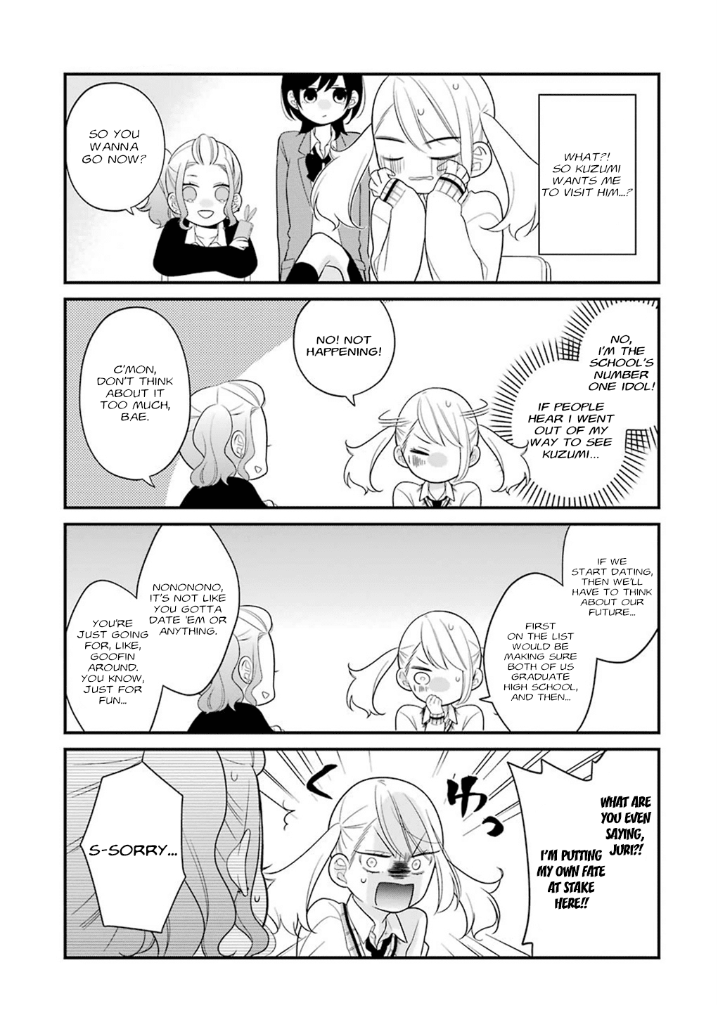 Kuzumi-kun, Kuuki Yometemasu ka? Chapter 8 page 7 - Chapter 8: A Classroom Without You