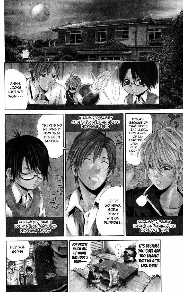 Kuzumoto-san Chi no Yonkyoudai Chapter 1 page 8 - Chapter 1: Second Son Kuzumoto Soraji