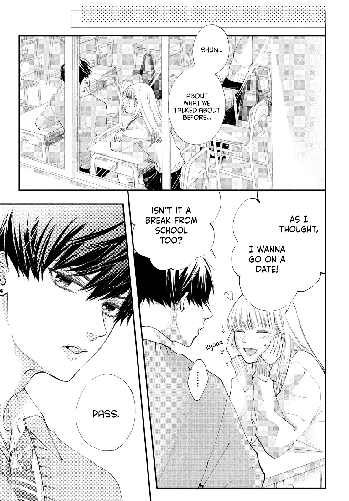 Kuzuna Kimi Shika Aisenai Chapter 1 page 14 - Chapter 1: My Boyfriend is a Bad Boy