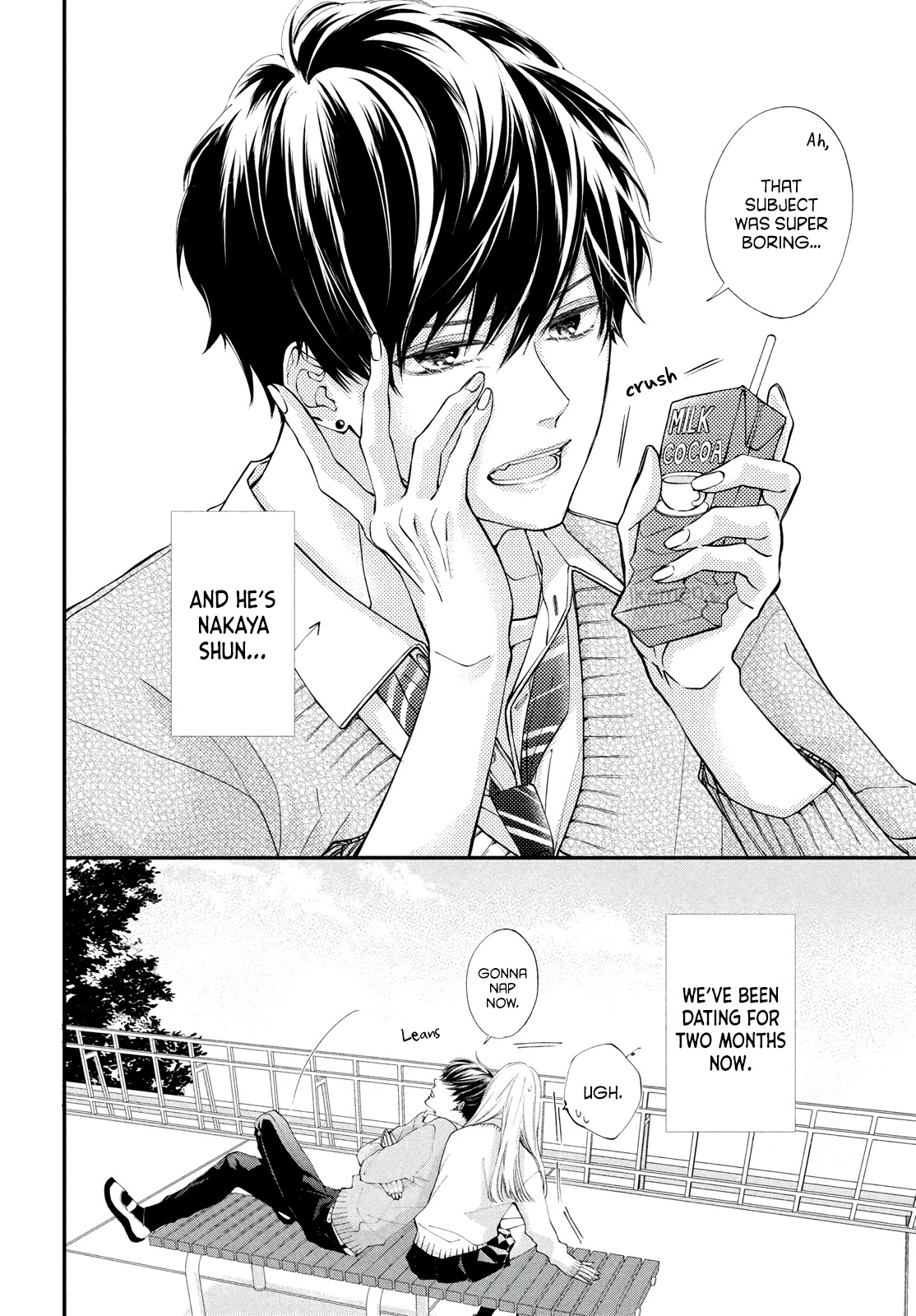 Kuzuna Kimi Shika Aisenai Chapter 1 page 3 - Chapter 1: My Boyfriend is a Bad Boy