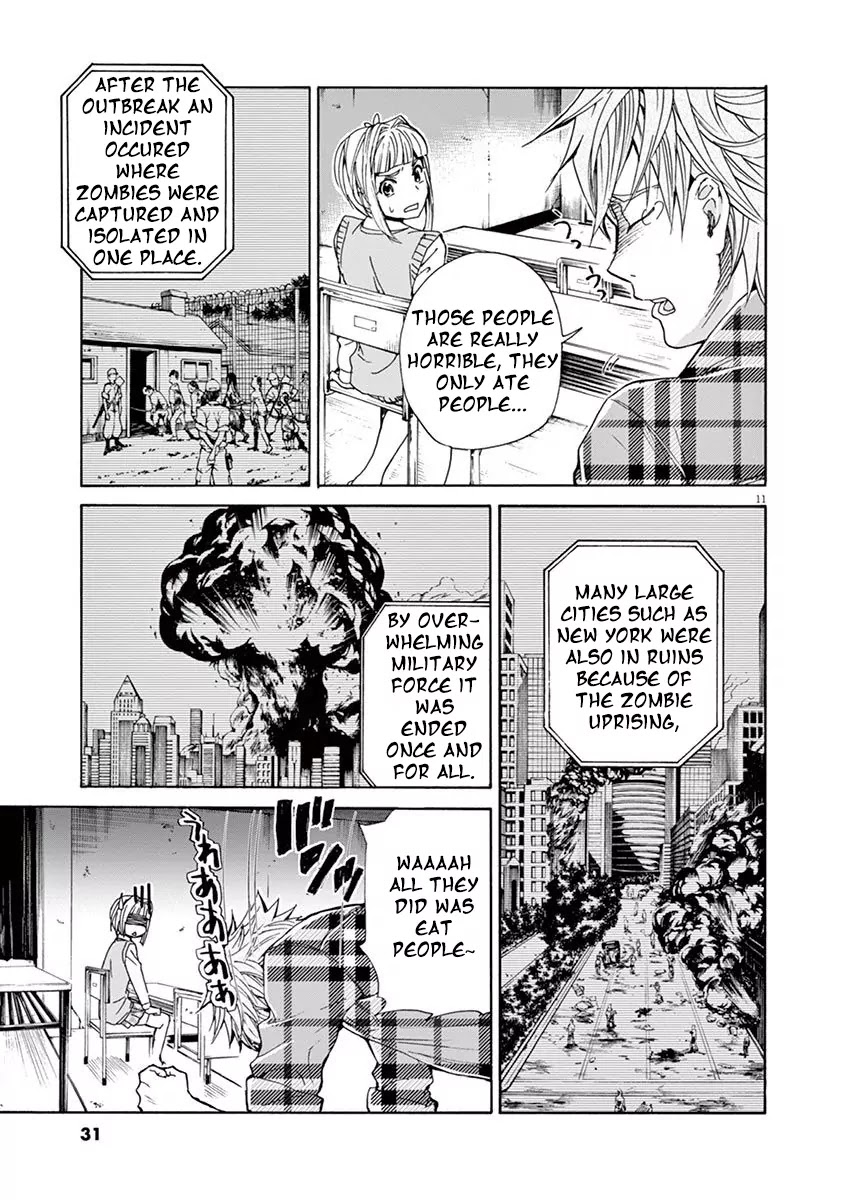 Kyo Kara Zombie! Chapter 2 page 11 - Chapter 2: Puuka, The New Zombie