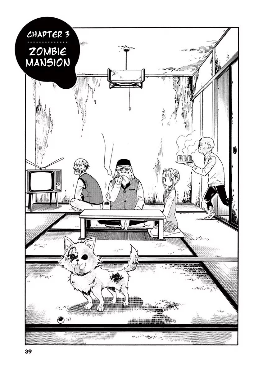 Kyo Kara Zombie! Chapter 3 page 1 - Chapter 3: Zombie Mansion