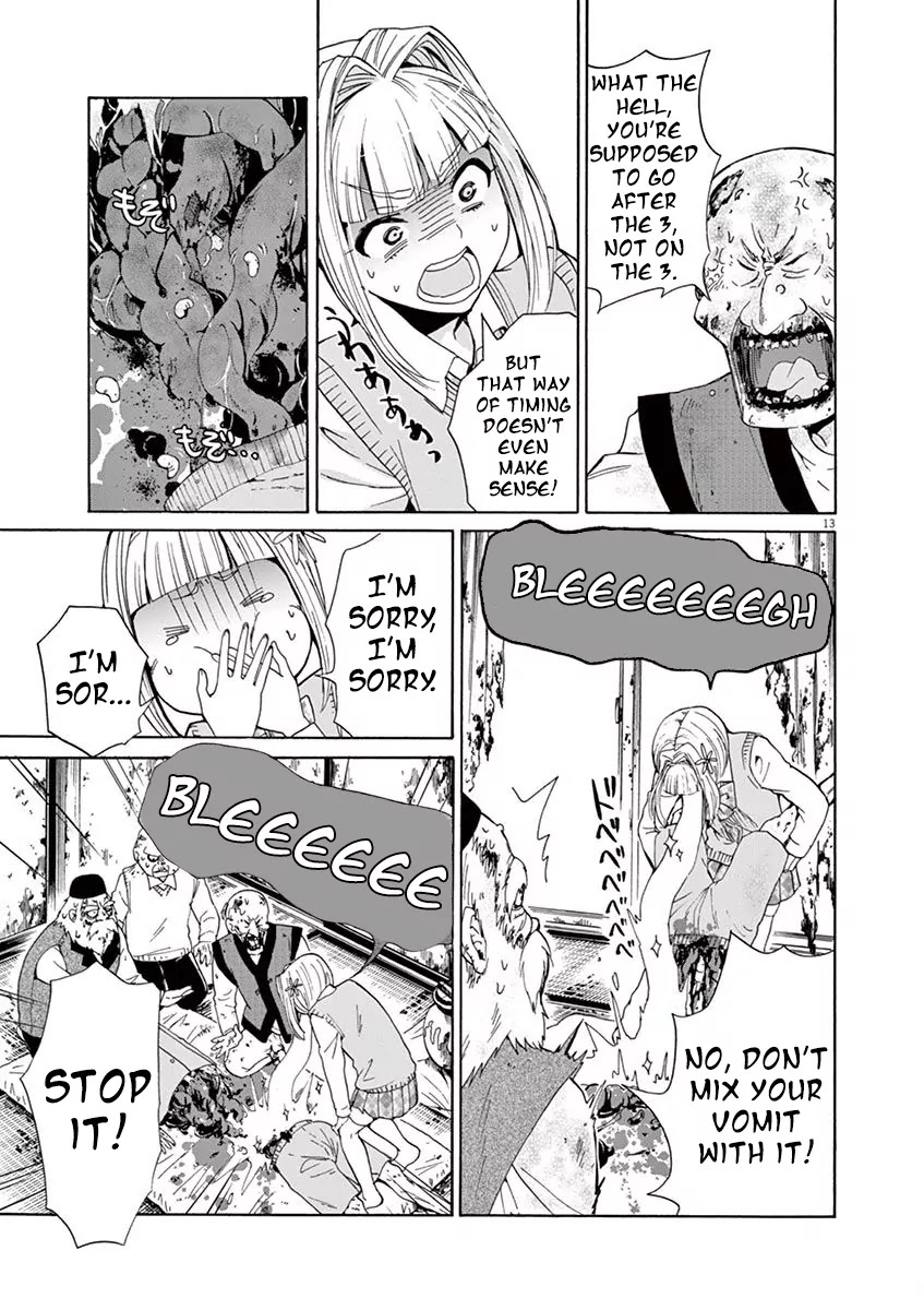 Kyo Kara Zombie! Chapter 3 page 13 - Chapter 3: Zombie Mansion