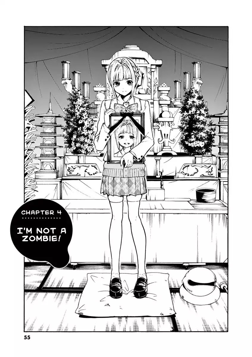 Kyo Kara Zombie! Chapter 4 page 1 - Chapter 4: I'm Not A Zombie!