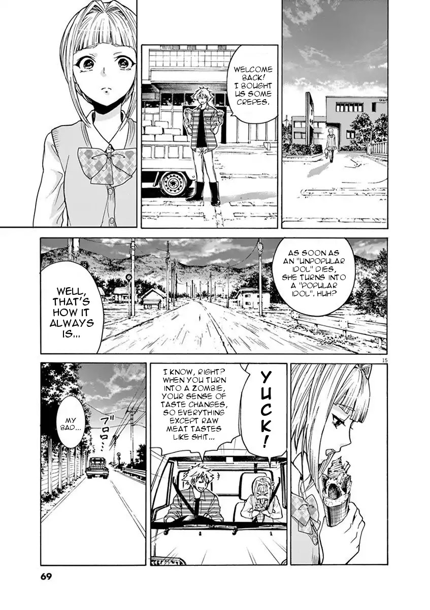 Kyo Kara Zombie! Chapter 4 page 15 - Chapter 4: I'm Not A Zombie!