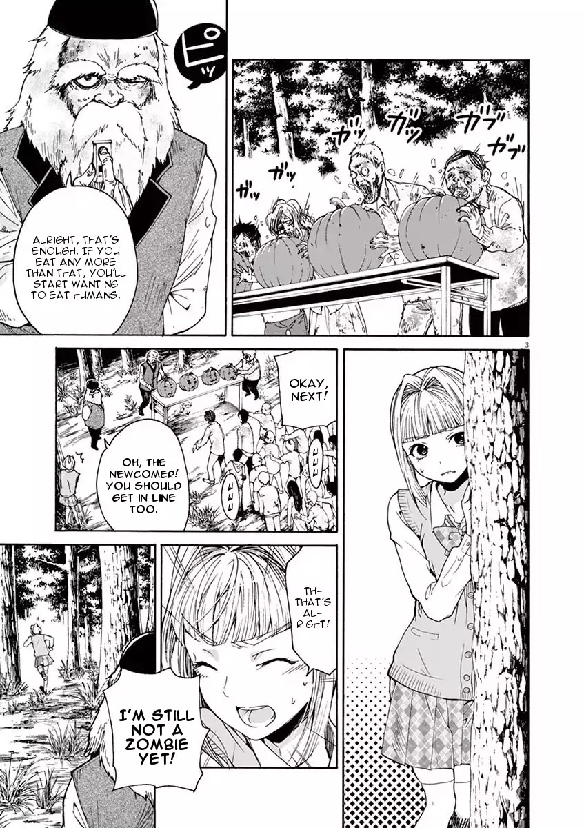 Kyo Kara Zombie! Chapter 4 page 3 - Chapter 4: I'm Not A Zombie!