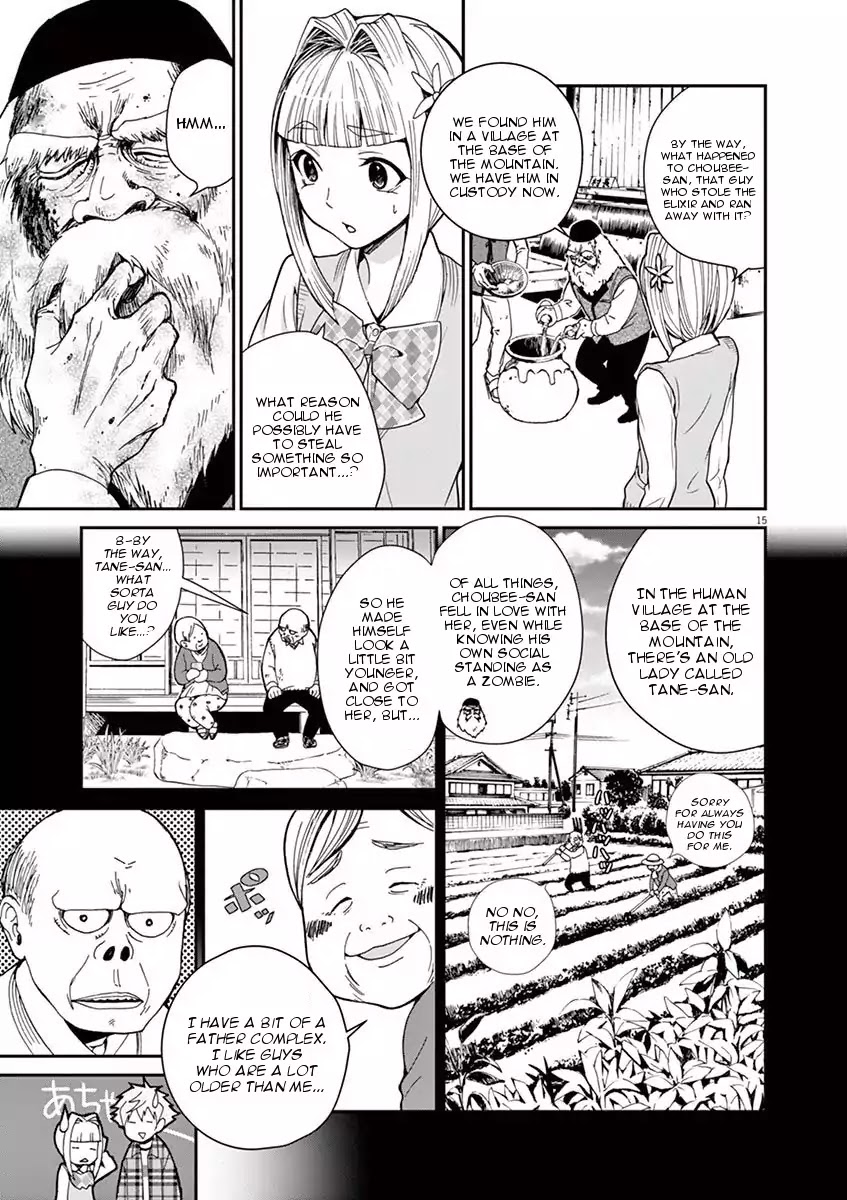 Kyo Kara Zombie! Chapter 5 page 15 - Chapter 5: Elixir Recipe