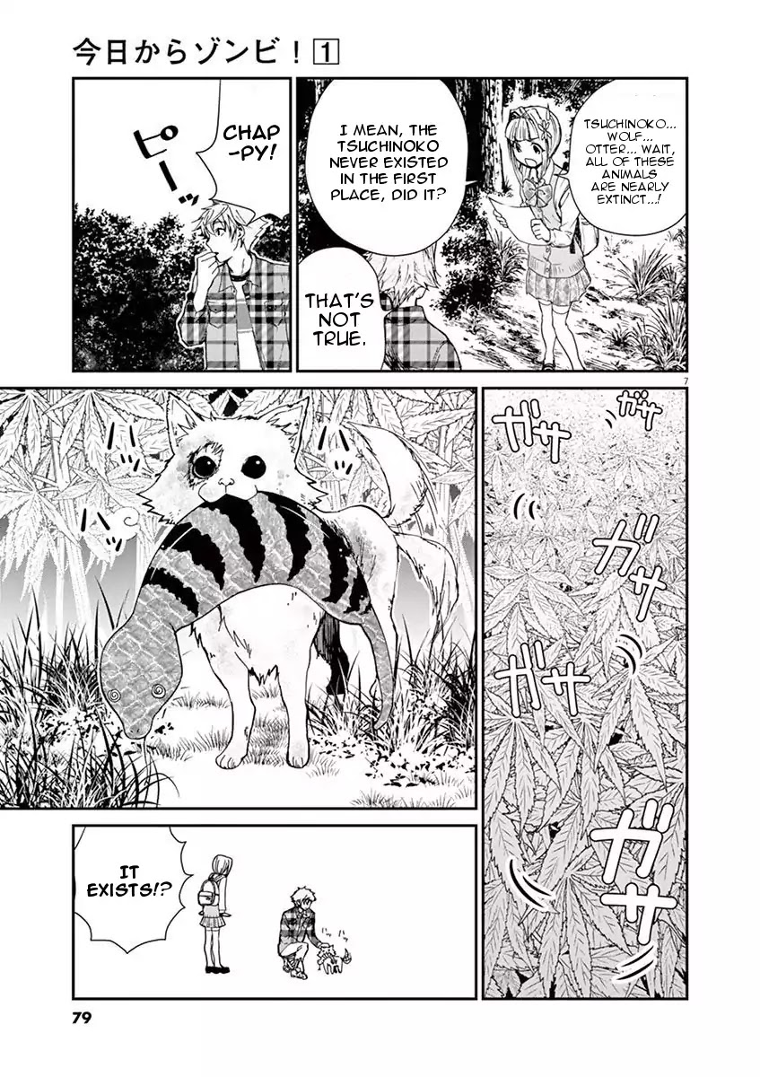 Kyo Kara Zombie! Chapter 5 page 7 - Chapter 5: Elixir Recipe