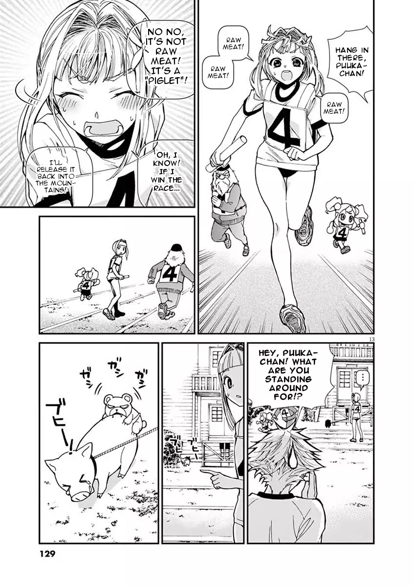 Kyo Kara Zombie! Chapter 8 page 13 - Chapter 8: Fuji Arimi Village's Foot Race Competition