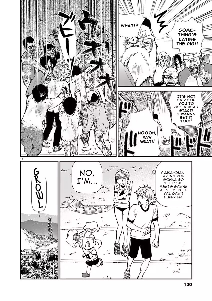 Kyo Kara Zombie! Chapter 8 page 14 - Chapter 8: Fuji Arimi Village's Foot Race Competition