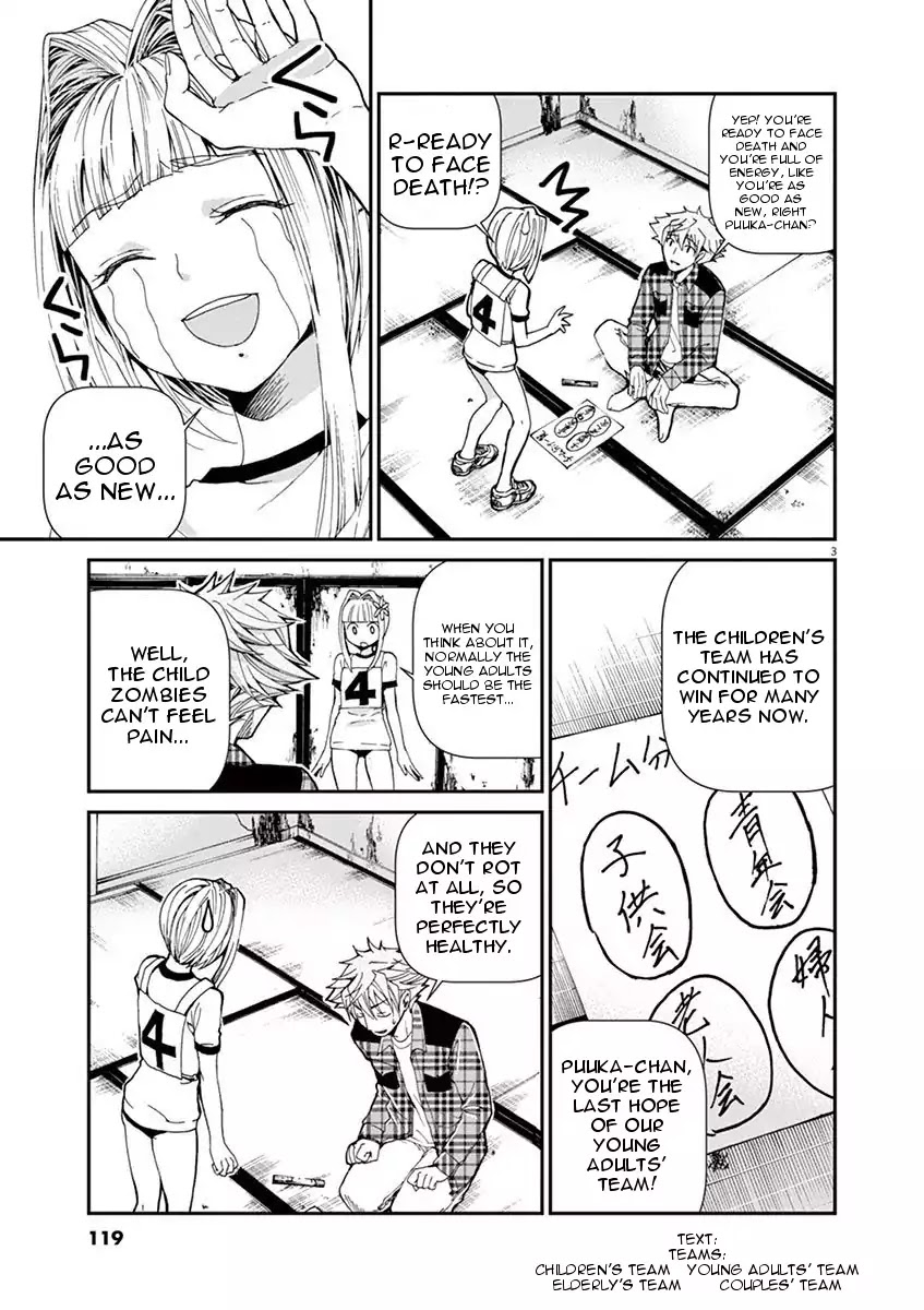 Kyo Kara Zombie! Chapter 8 page 3 - Chapter 8: Fuji Arimi Village's Foot Race Competition