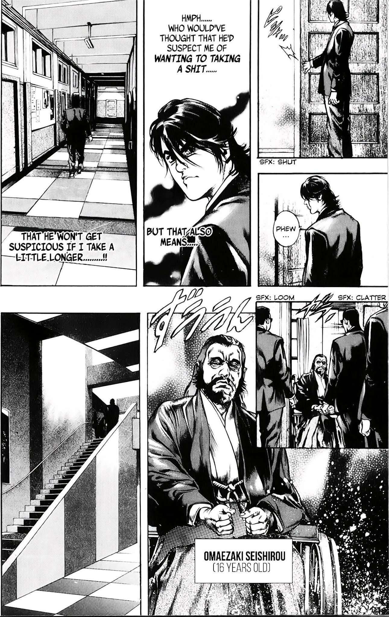 Kyoaku Gakuen Chapter 3 page 6 - Chapter 3 : The Principal's Room of Death