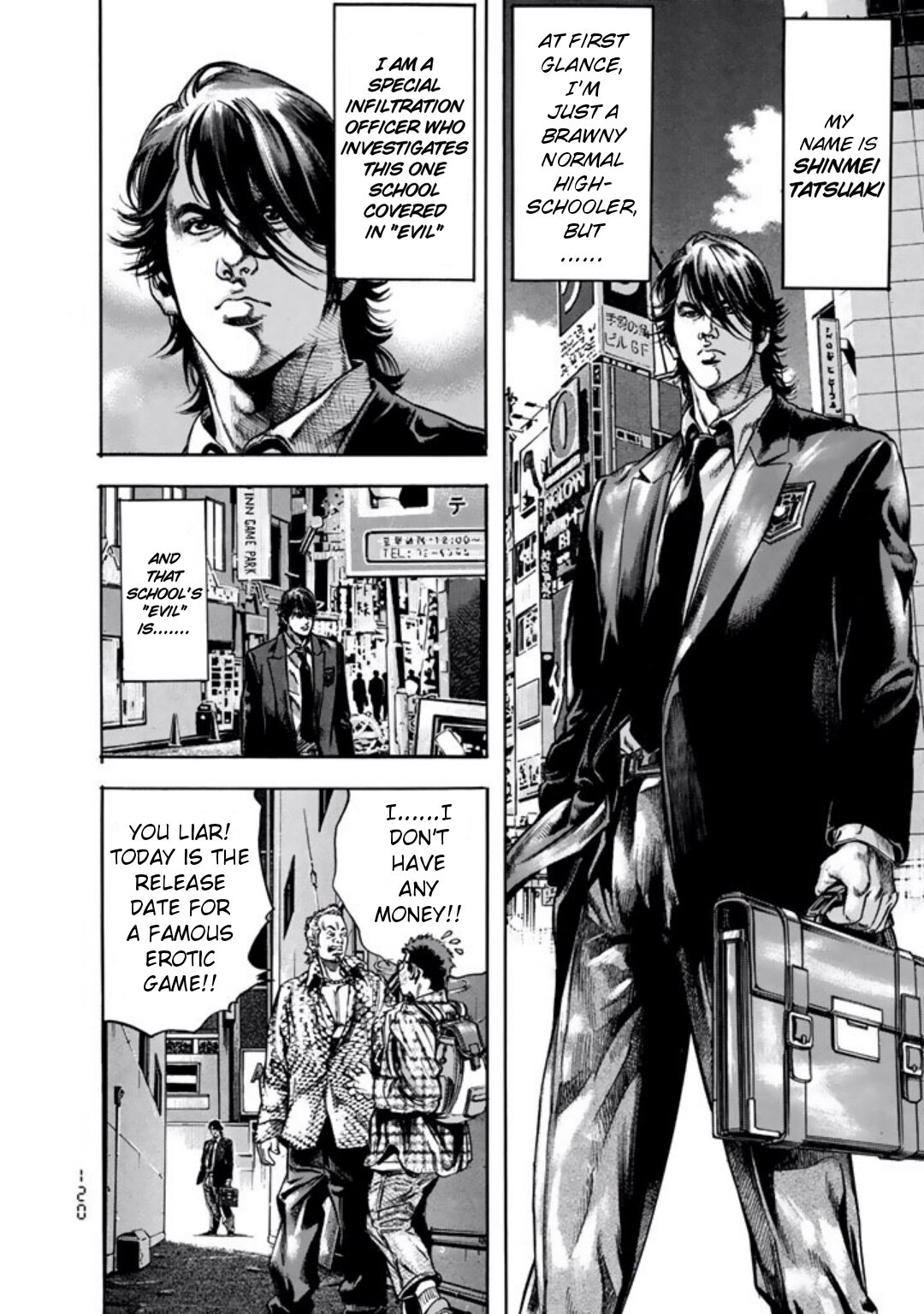 Kyoaku Gakuen Chapter 5 page 4 - Chapter 5: Food Chain of Death