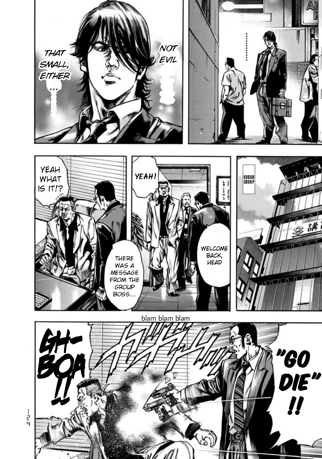 Kyoaku Gakuen Chapter 5 page 8 - Chapter 5: Food Chain of Death