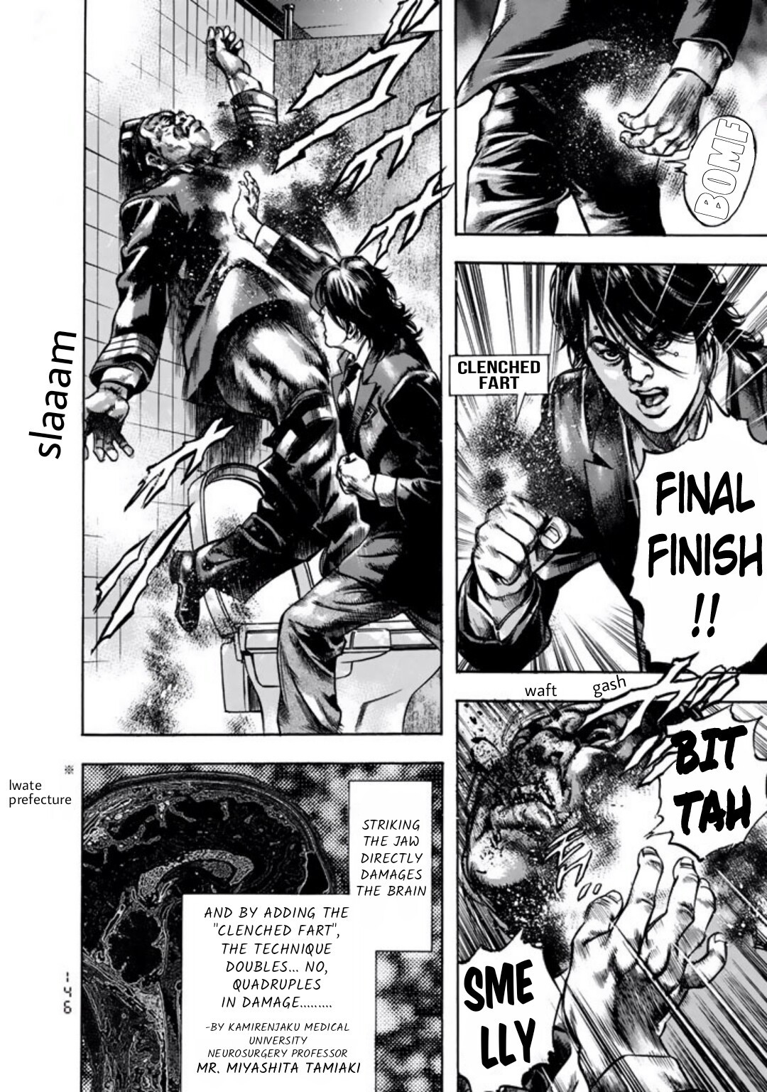Kyoaku Gakuen Chapter 6 page 12 - Chapter 6: Coprophagic President of Death