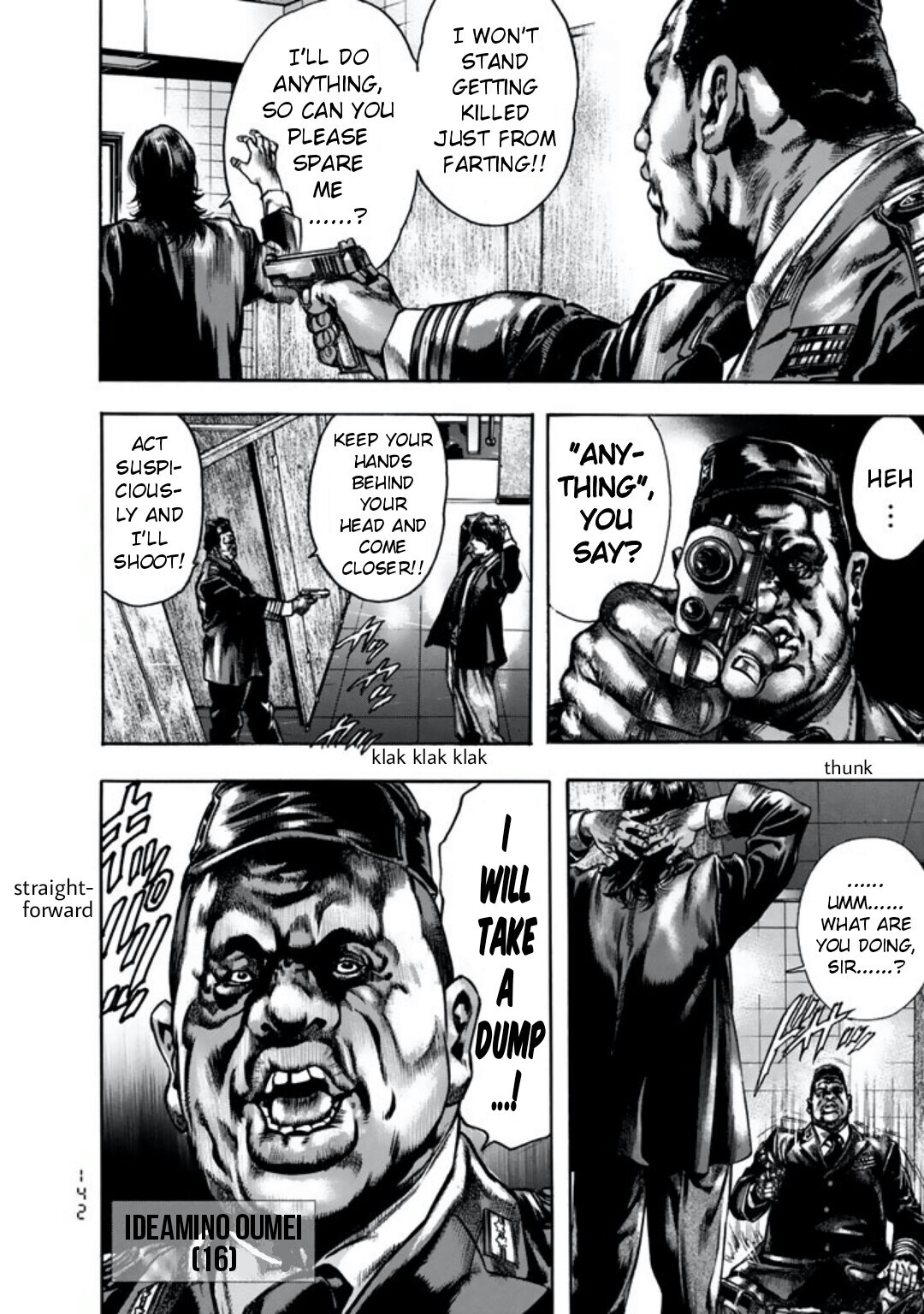 Kyoaku Gakuen Chapter 6 page 8 - Chapter 6: Coprophagic President of Death