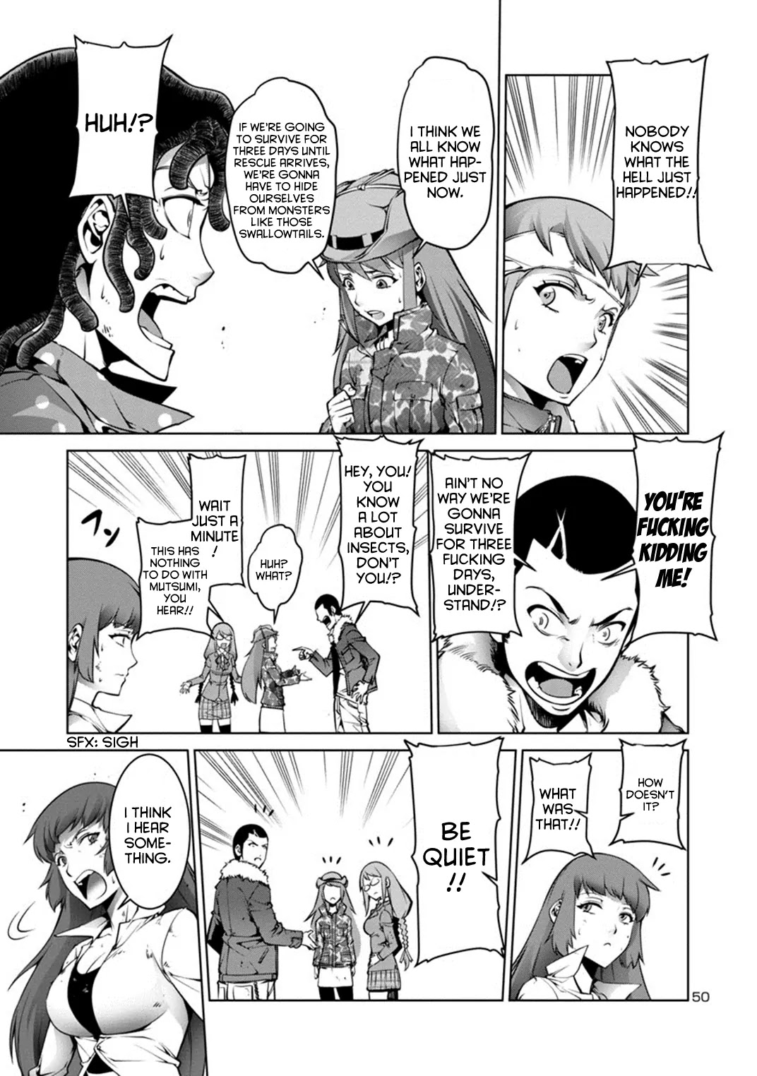 Kyochuu Rettou Chapter 1 page 52 - Chapter 1 : Disaster