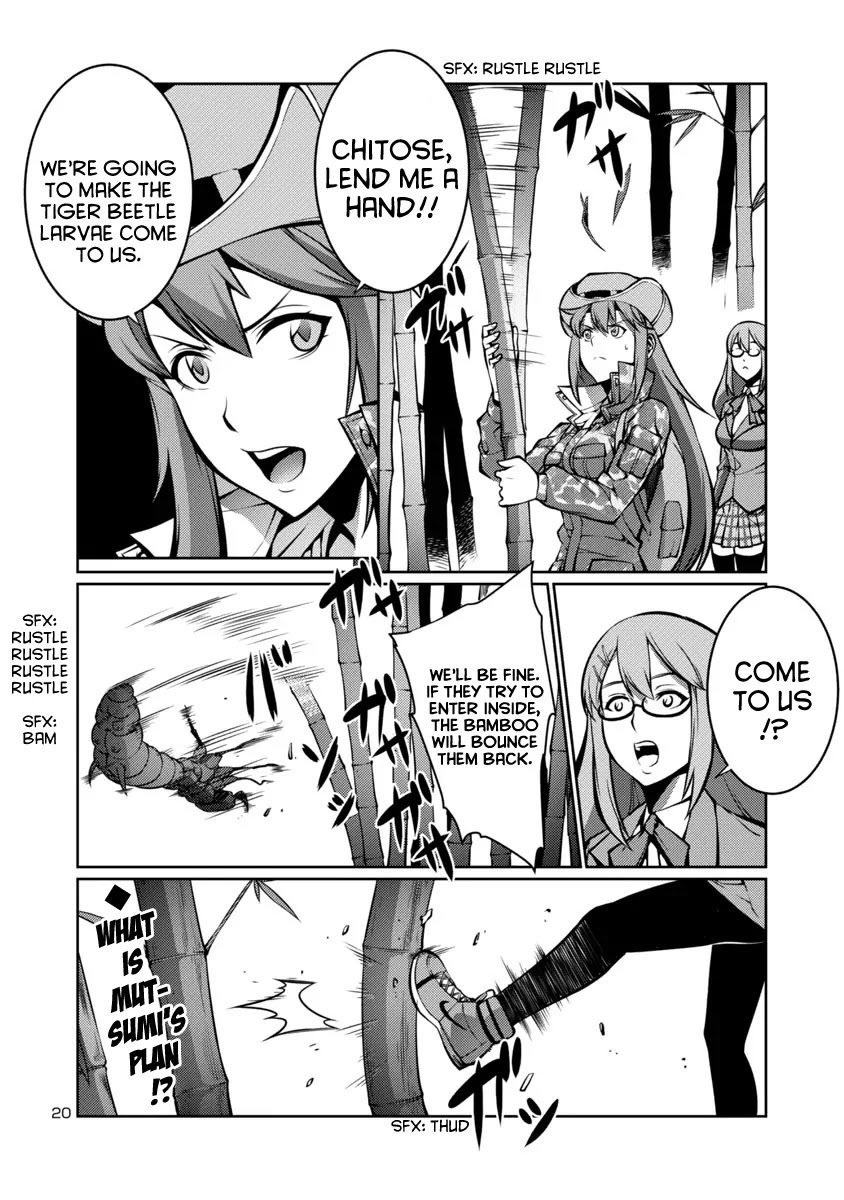 Kyochuu Rettou Chapter 12 page 20 - Chapter 12: The Tiger Beetle - Part 1