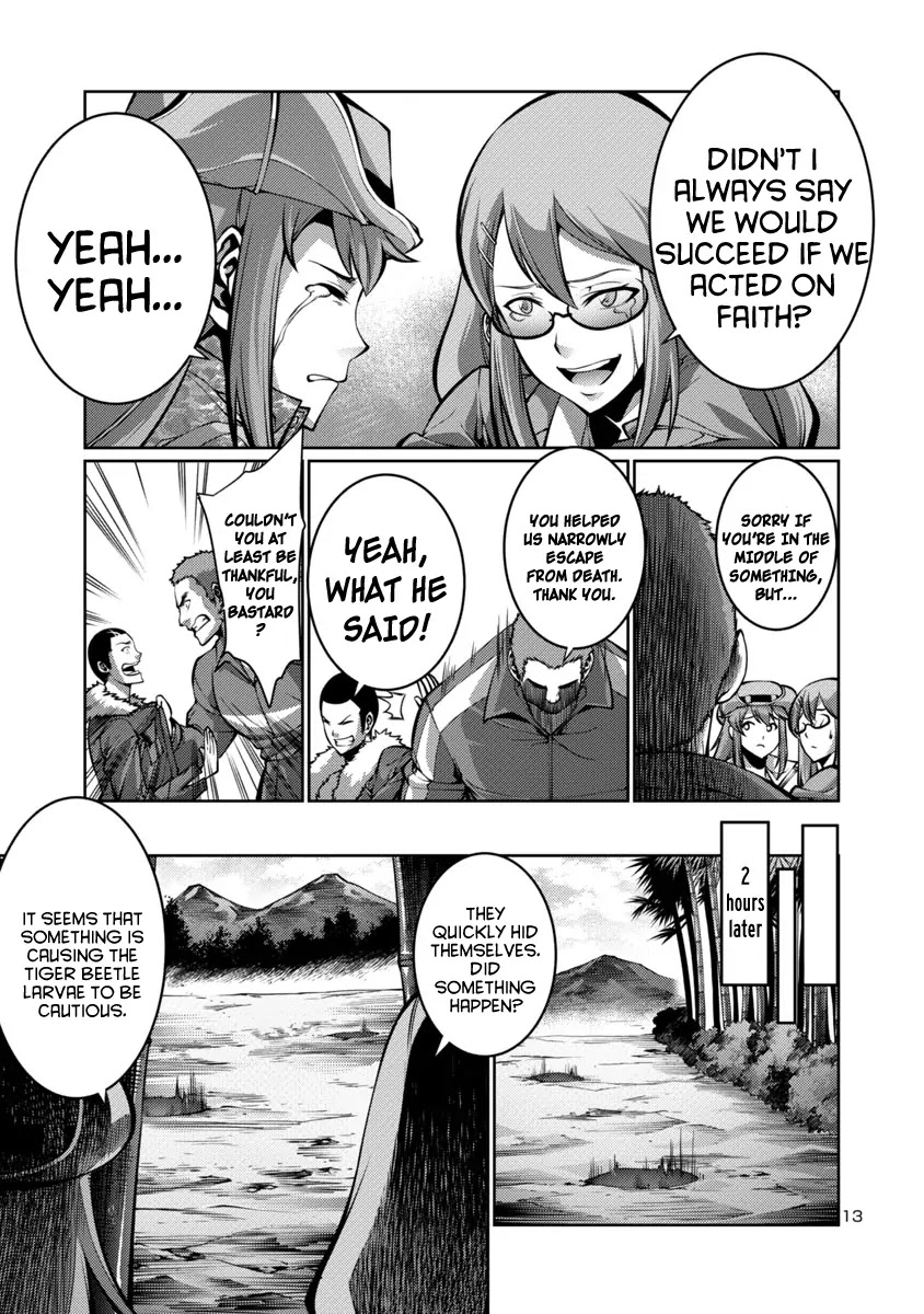 Kyochuu Rettou Chapter 13 page 13 - Chapter 13: The Tiger Beetle - Part 2