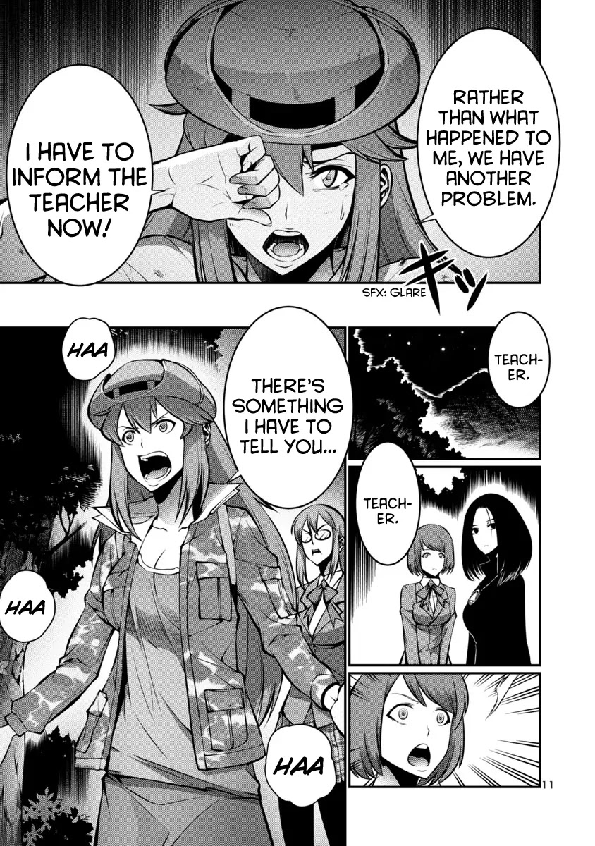 Kyochuu Rettou Chapter 14 page 11 - Chapter 14: Night Attack - Part 1