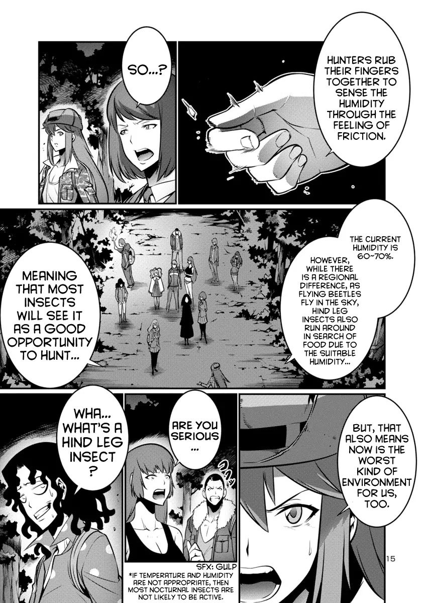 Kyochuu Rettou Chapter 14 page 15 - Chapter 14: Night Attack - Part 1
