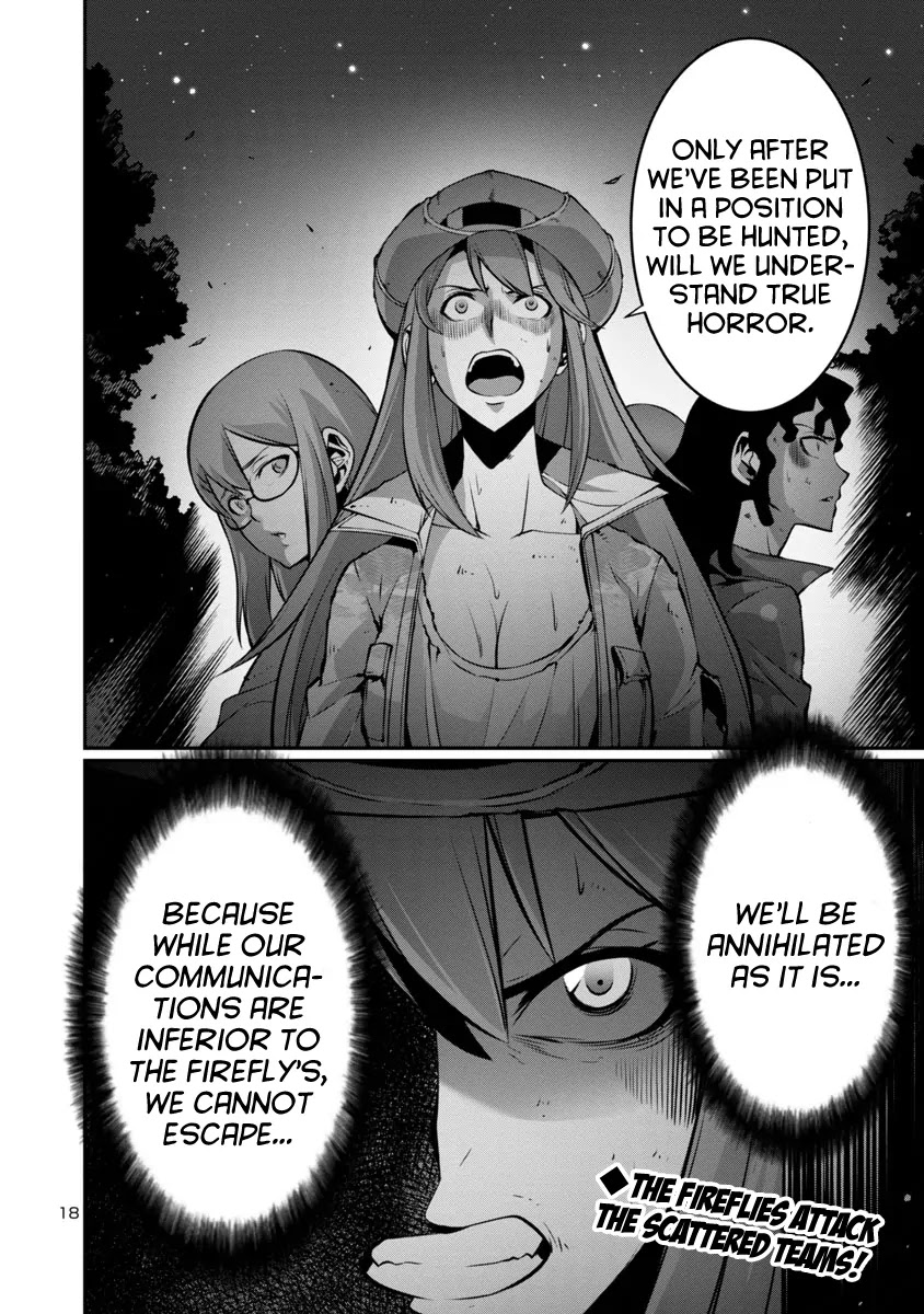 Kyochuu Rettou Chapter 15 page 18 - Chapter 15: Night Attack - Part 2