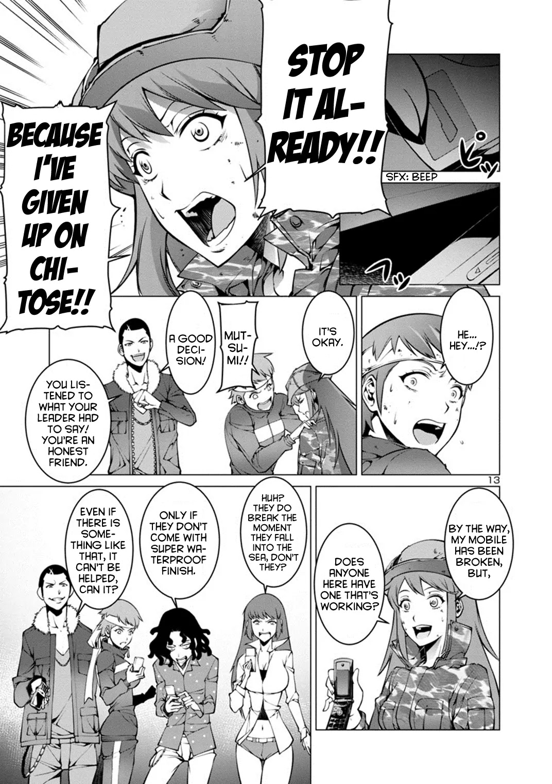Kyochuu Rettou Chapter 2 page 13 - Chapter 2: The Den