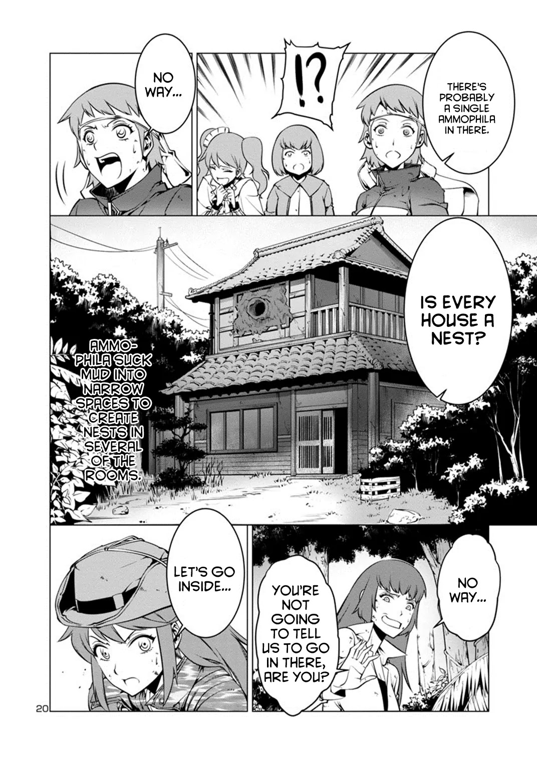 Kyochuu Rettou Chapter 2 page 20 - Chapter 2: The Den