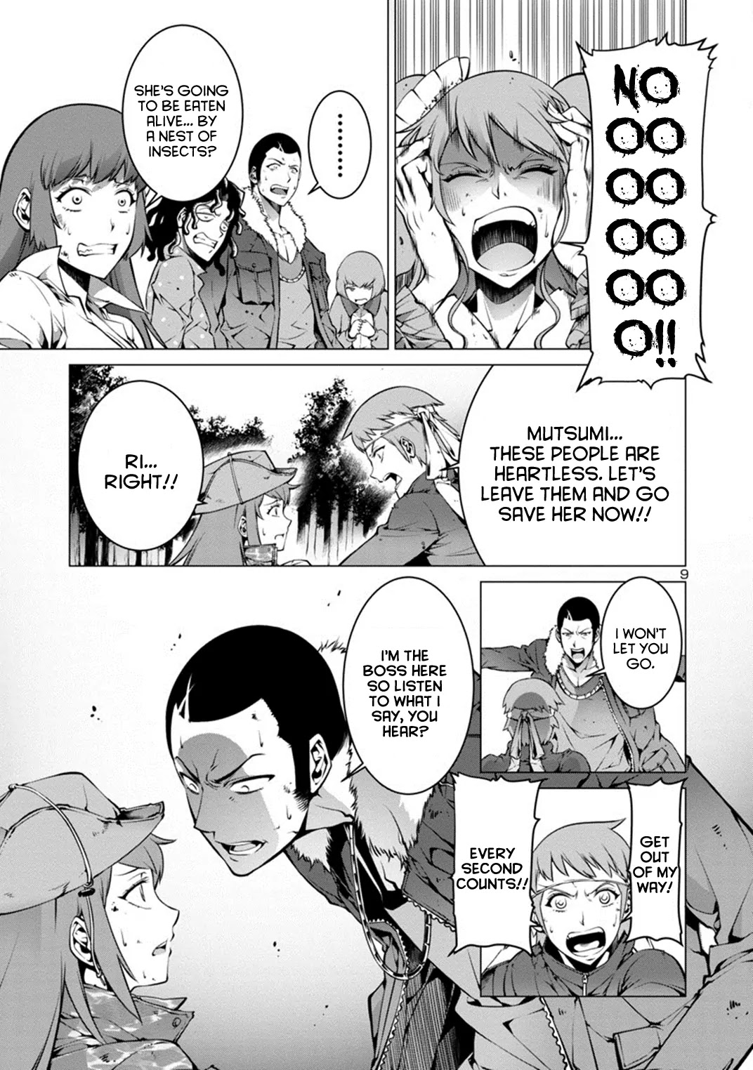 Kyochuu Rettou Chapter 2 page 9 - Chapter 2: The Den