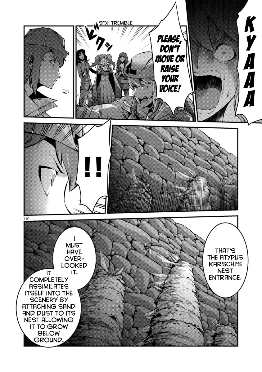 Kyochuu Rettou Chapter 21 page 12 - Chapter 21: Captured - Part 2
