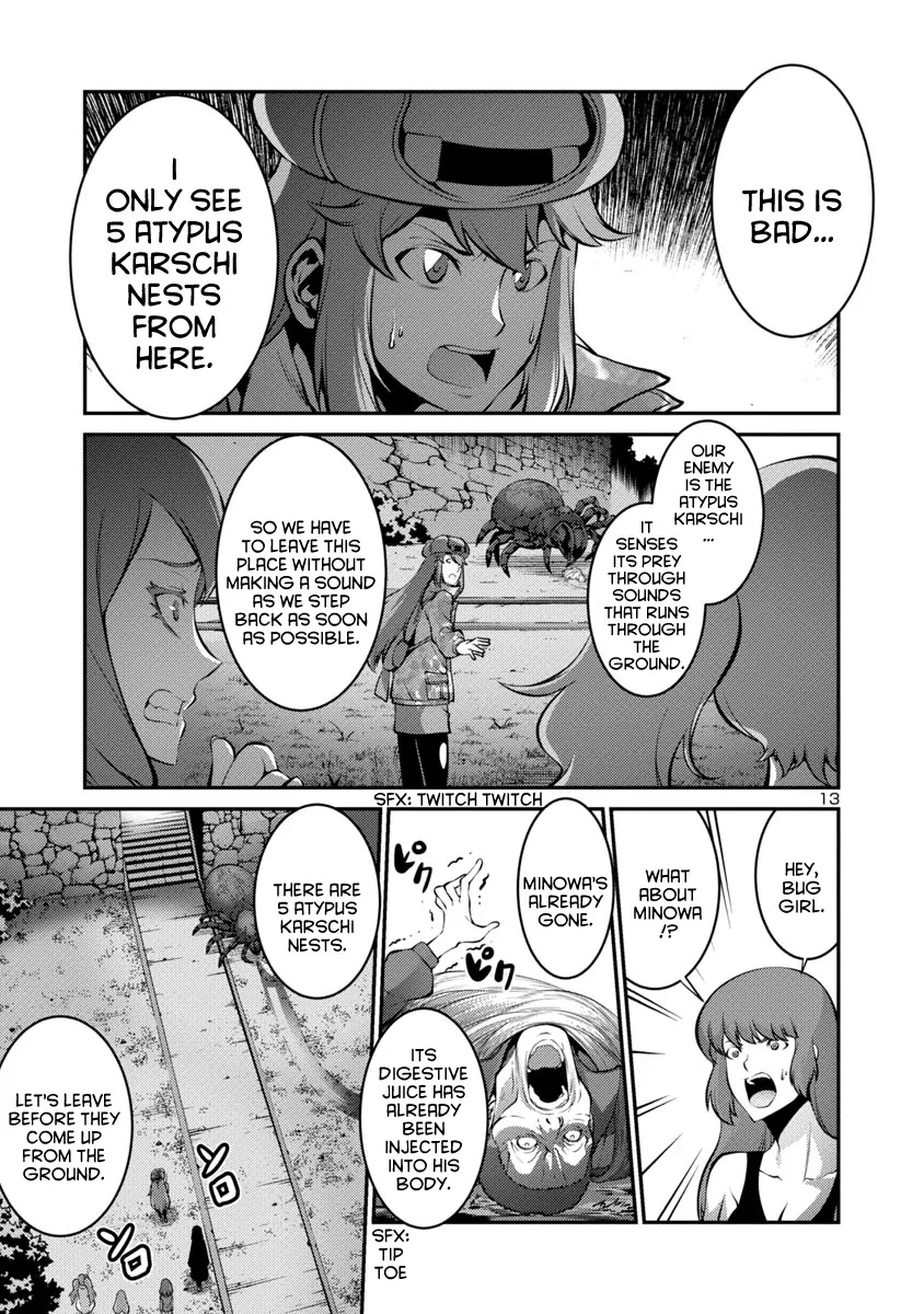 Kyochuu Rettou Chapter 21 page 13 - Chapter 21: Captured - Part 2