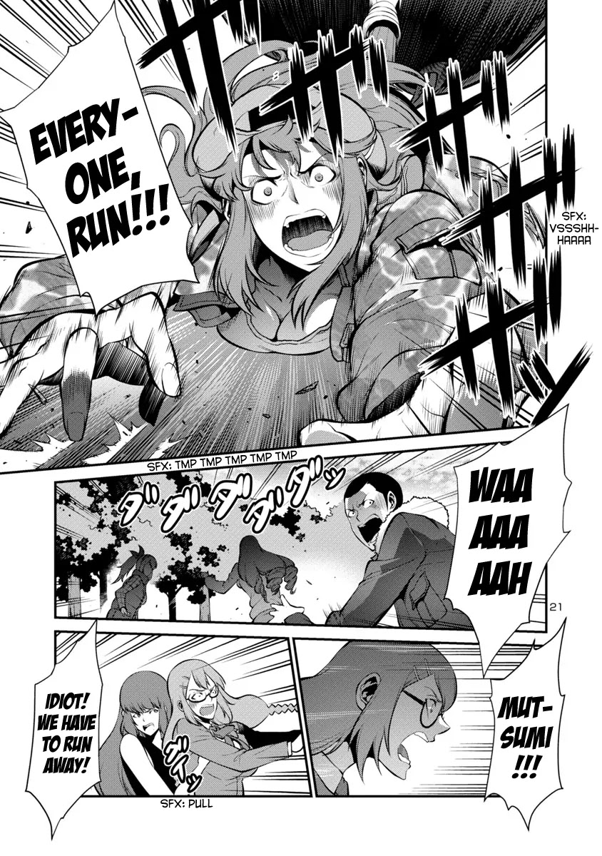 Kyochuu Rettou Chapter 21 page 21 - Chapter 21: Captured - Part 2