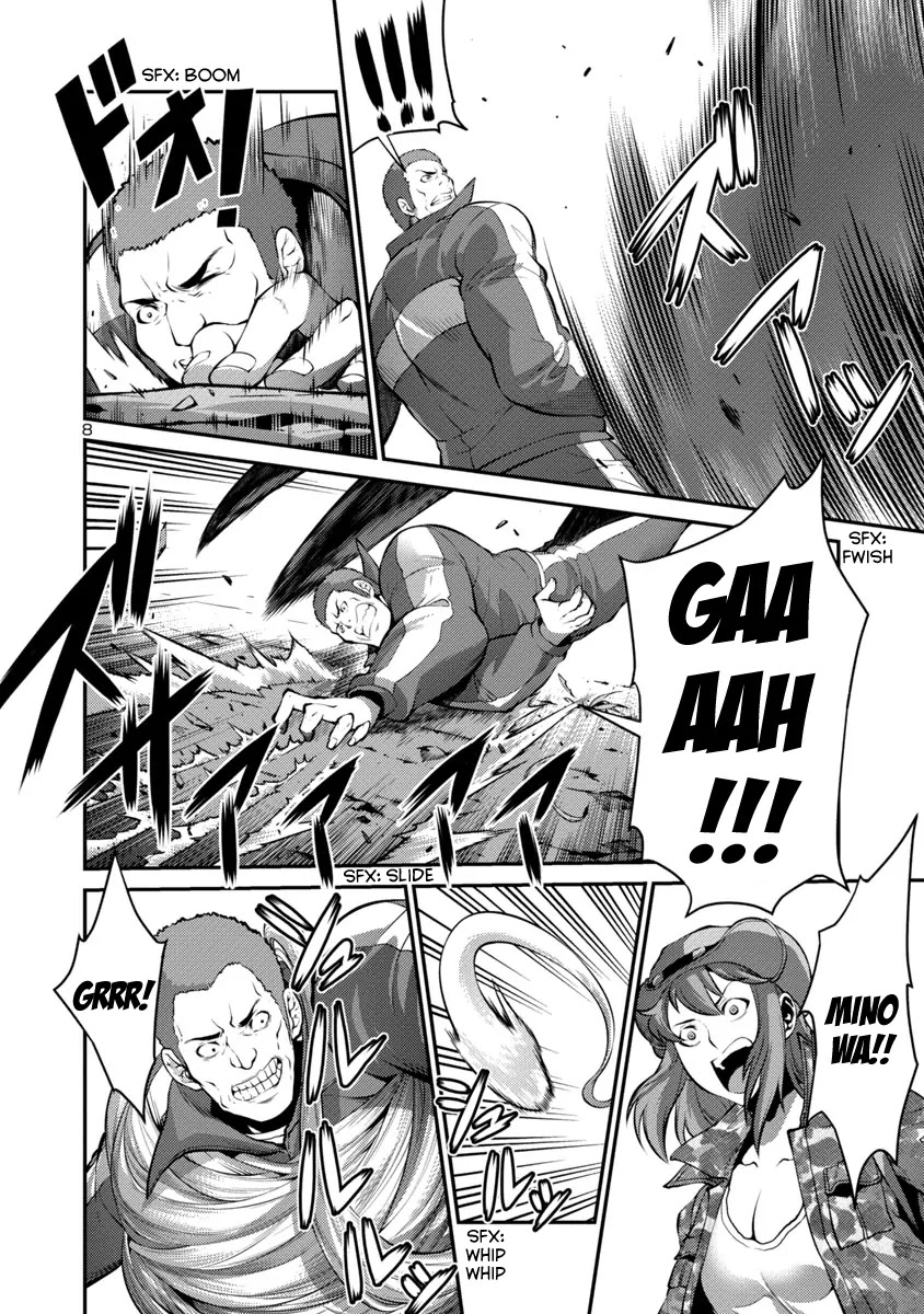 Kyochuu Rettou Chapter 21 page 8 - Chapter 21: Captured - Part 2