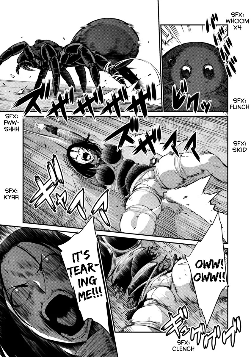 Kyochuu Rettou Chapter 23 page 13 - Chapter 23: In The Dark - Part 2