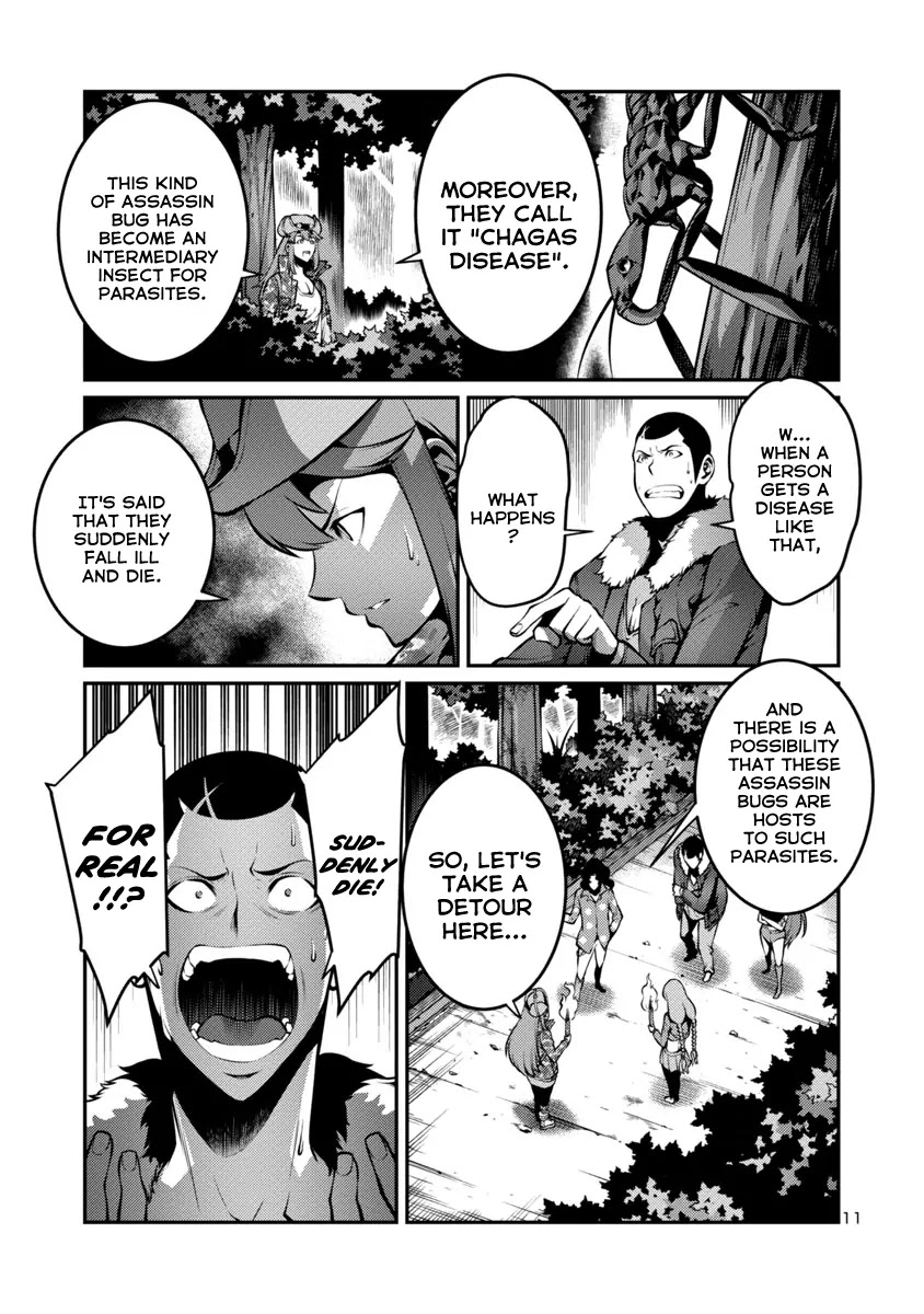 Kyochuu Rettou Chapter 28 page 11 - Chapter 28: Hunter Part 1