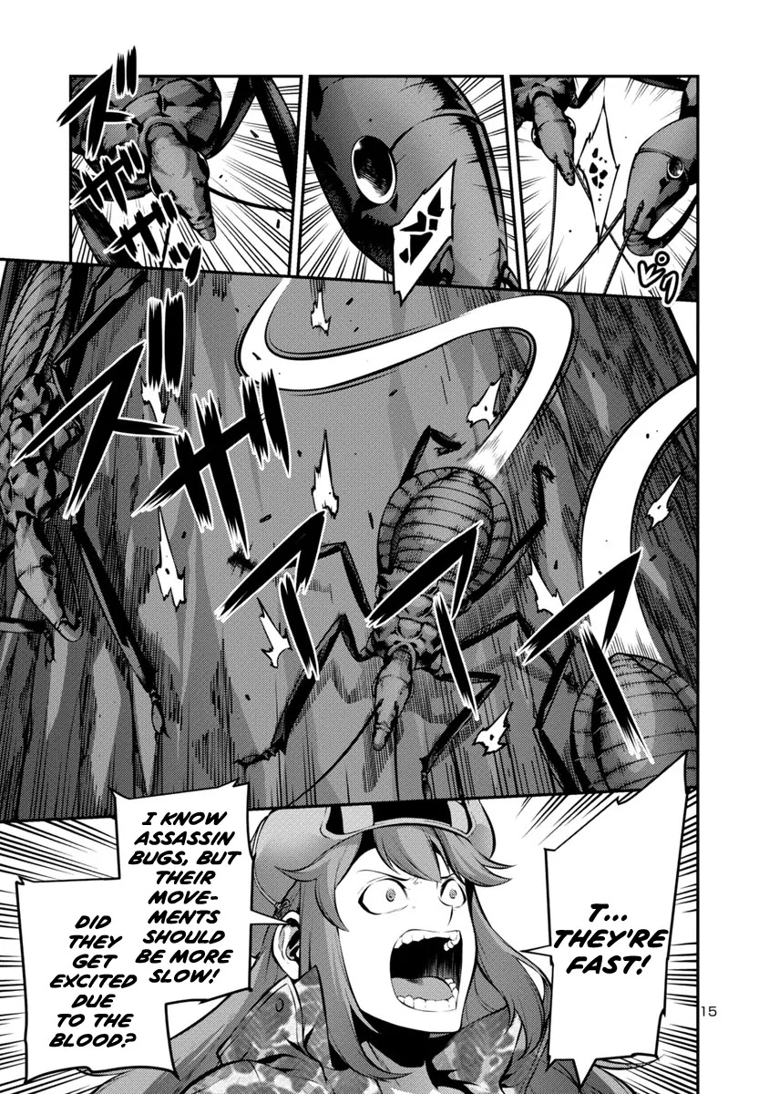 Kyochuu Rettou Chapter 28 page 15 - Chapter 28: Hunter Part 1