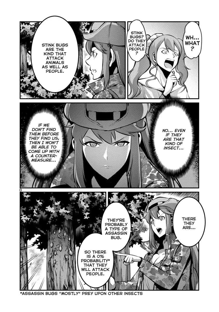 Kyochuu Rettou Chapter 28 page 8 - Chapter 28: Hunter Part 1