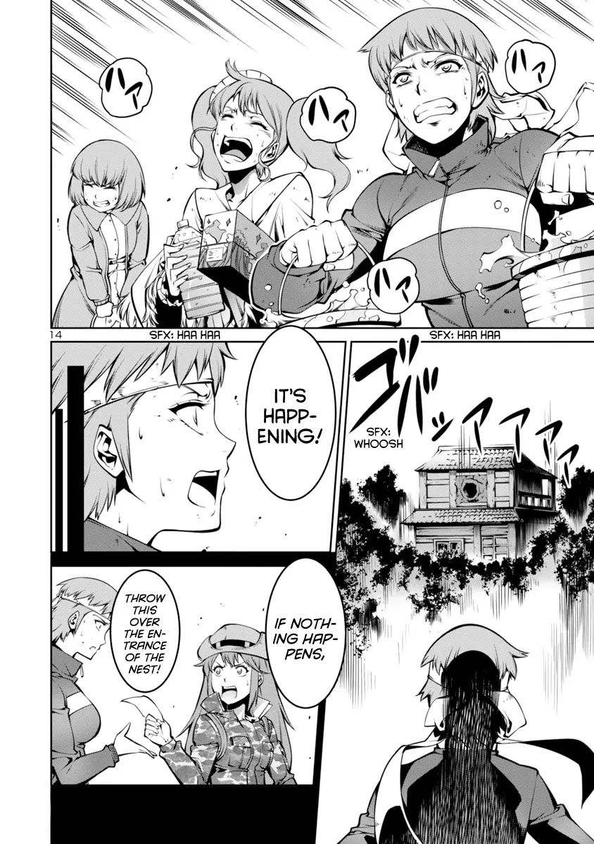 Kyochuu Rettou Chapter 3 page 14 - Chapter 3: Confrontation