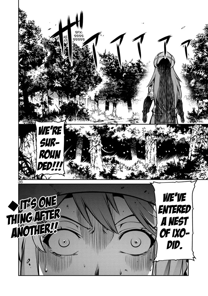 Kyochuu Rettou Chapter 3 page 36 - Chapter 3: Confrontation