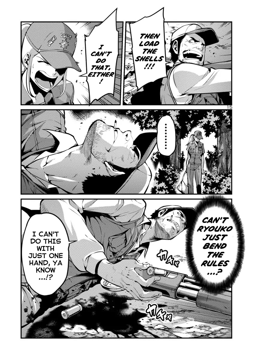 Kyochuu Rettou Chapter 30 page 15 - Chapter 30: Dilemma Part 1