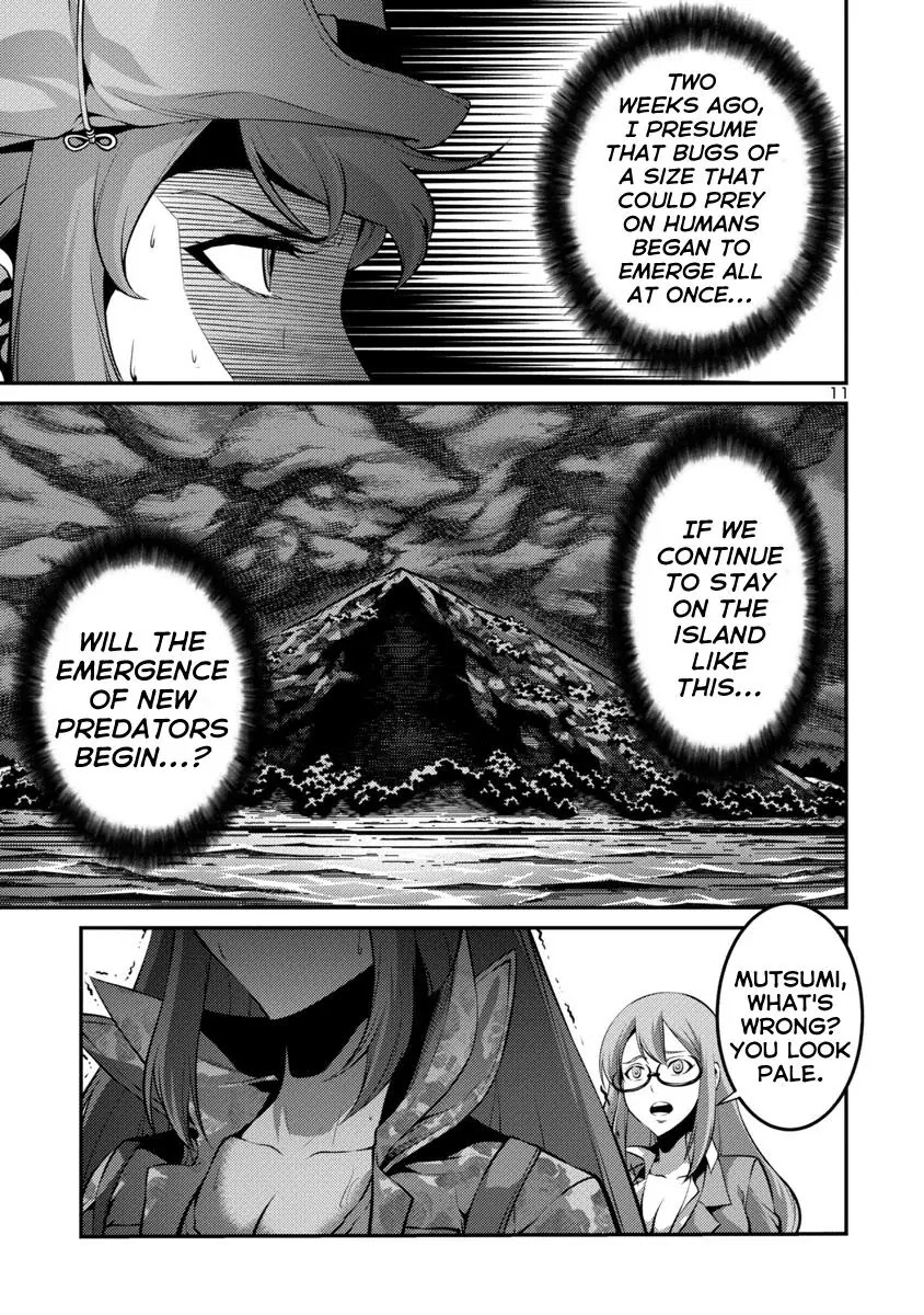Kyochuu Rettou Chapter 33 page 11 - Chapter 33: Harbinger - Part 2