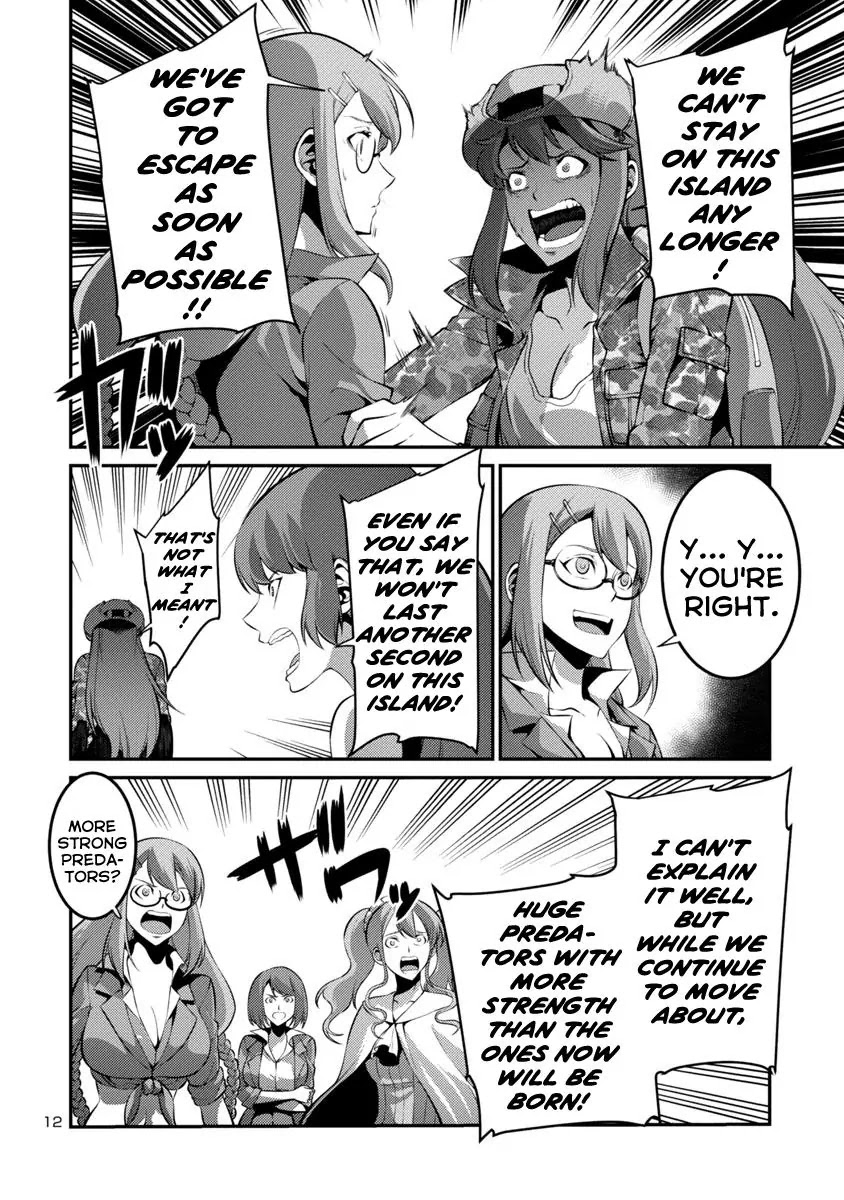Kyochuu Rettou Chapter 33 page 12 - Chapter 33: Harbinger - Part 2