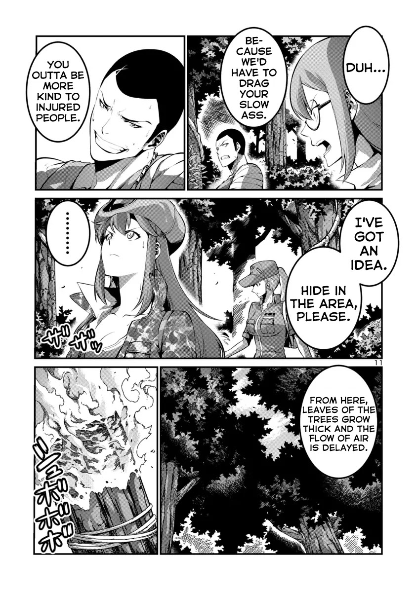 Kyochuu Rettou Chapter 34 page 11 - Chapter 34: Strategy - Part 1