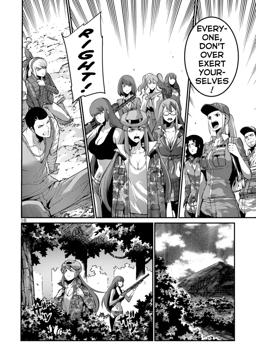 Kyochuu Rettou Chapter 34 page 16 - Chapter 34: Strategy - Part 1