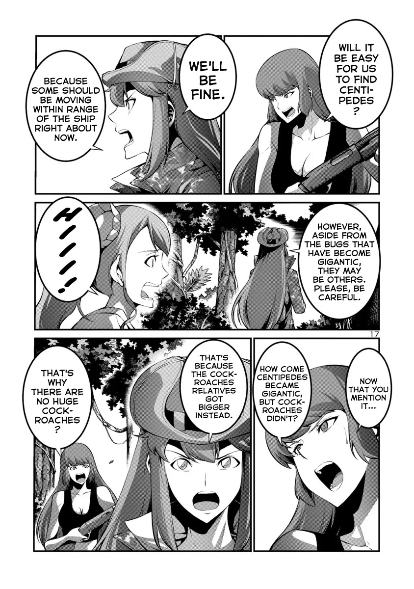 Kyochuu Rettou Chapter 34 page 17 - Chapter 34: Strategy - Part 1